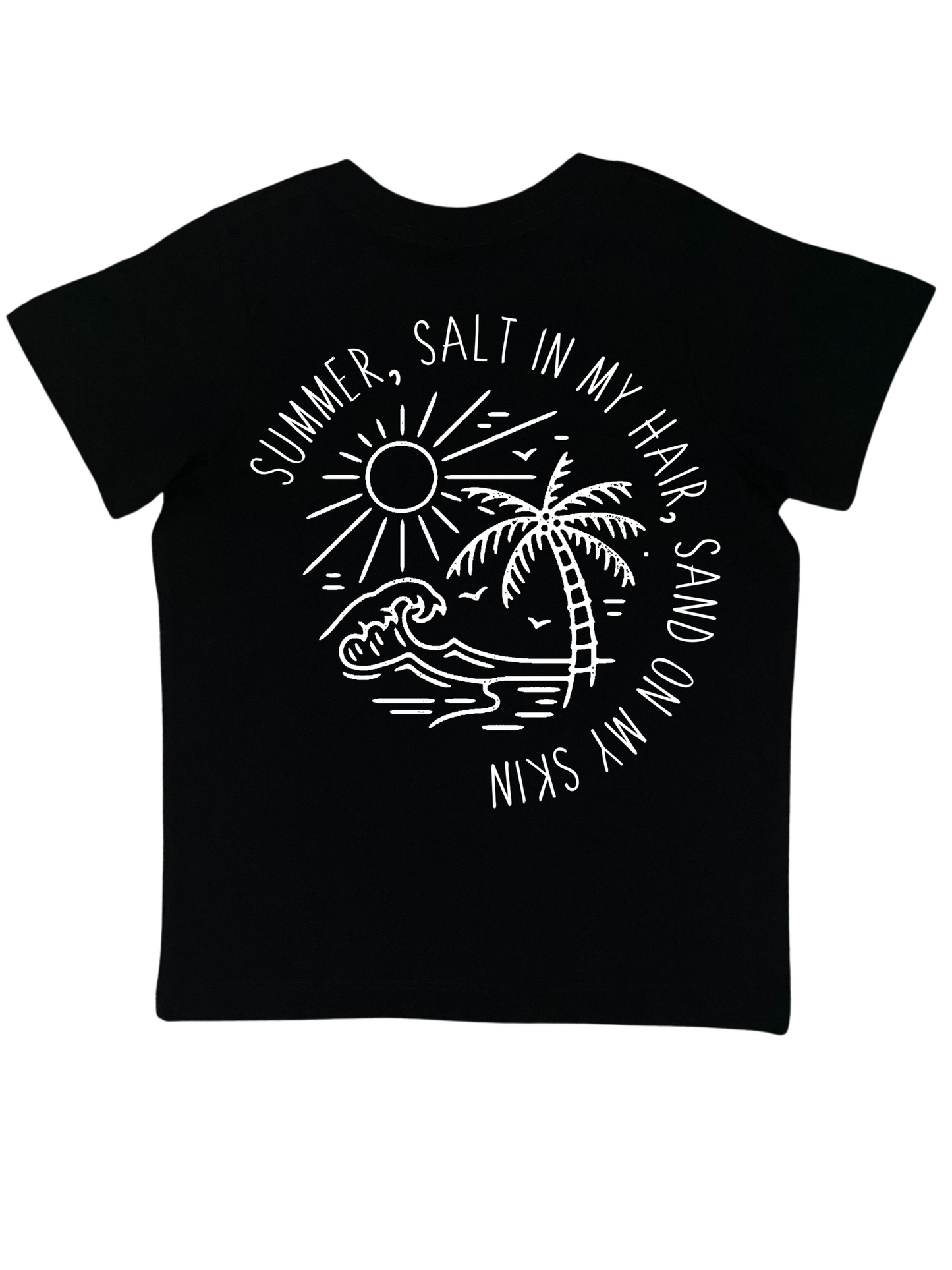 SUMMER, SALT IN THE HAIR. TEE