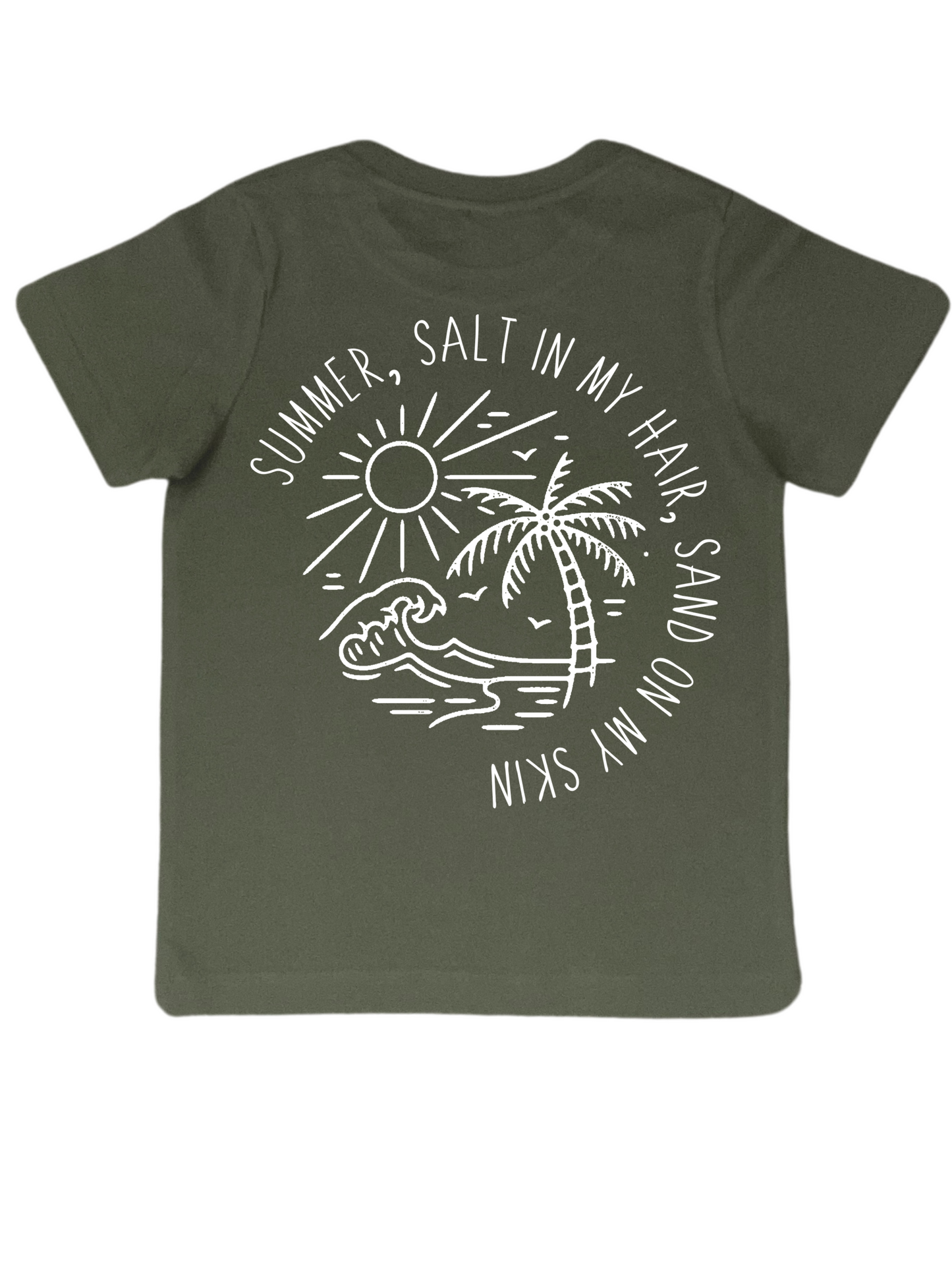 SUMMER, SALT IN THE HAIR. TEE