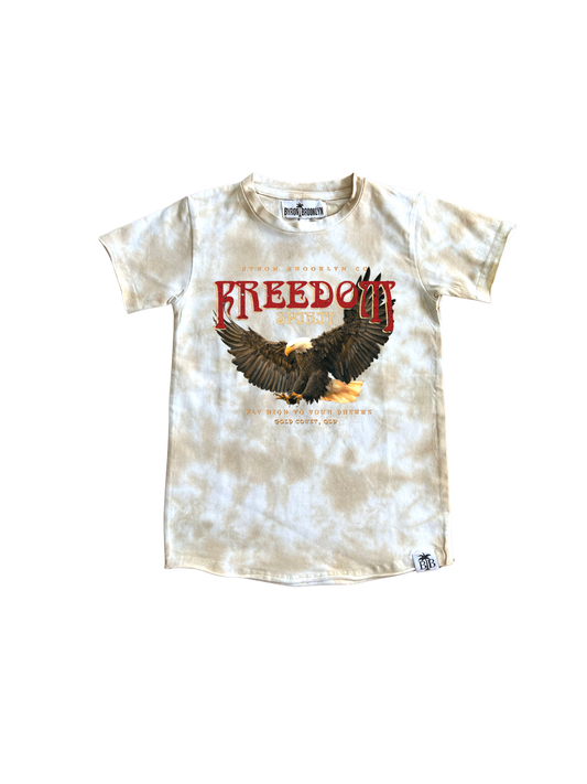 FREEDOM SPIRIT - EAGLE  (SANDY BEACH TIE DYE)