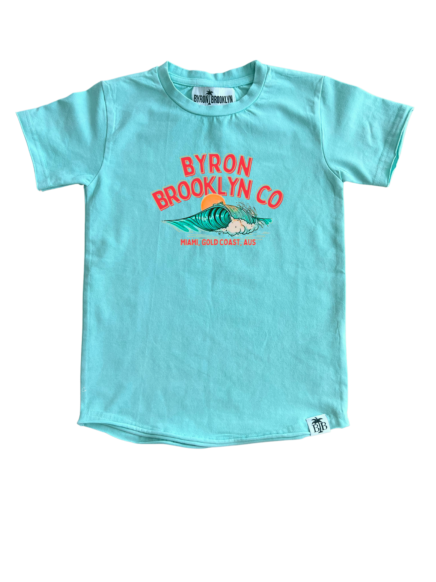 BYRON BROOKLYN CO WAVES ( SEA BLUE ACID WASH)