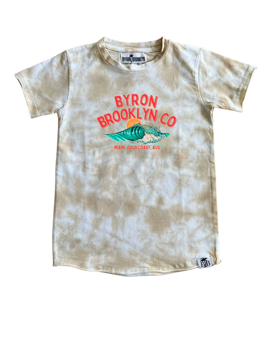 BYRON BROOKLYN CO WAVES (SANDY BEACH TIE DYE)