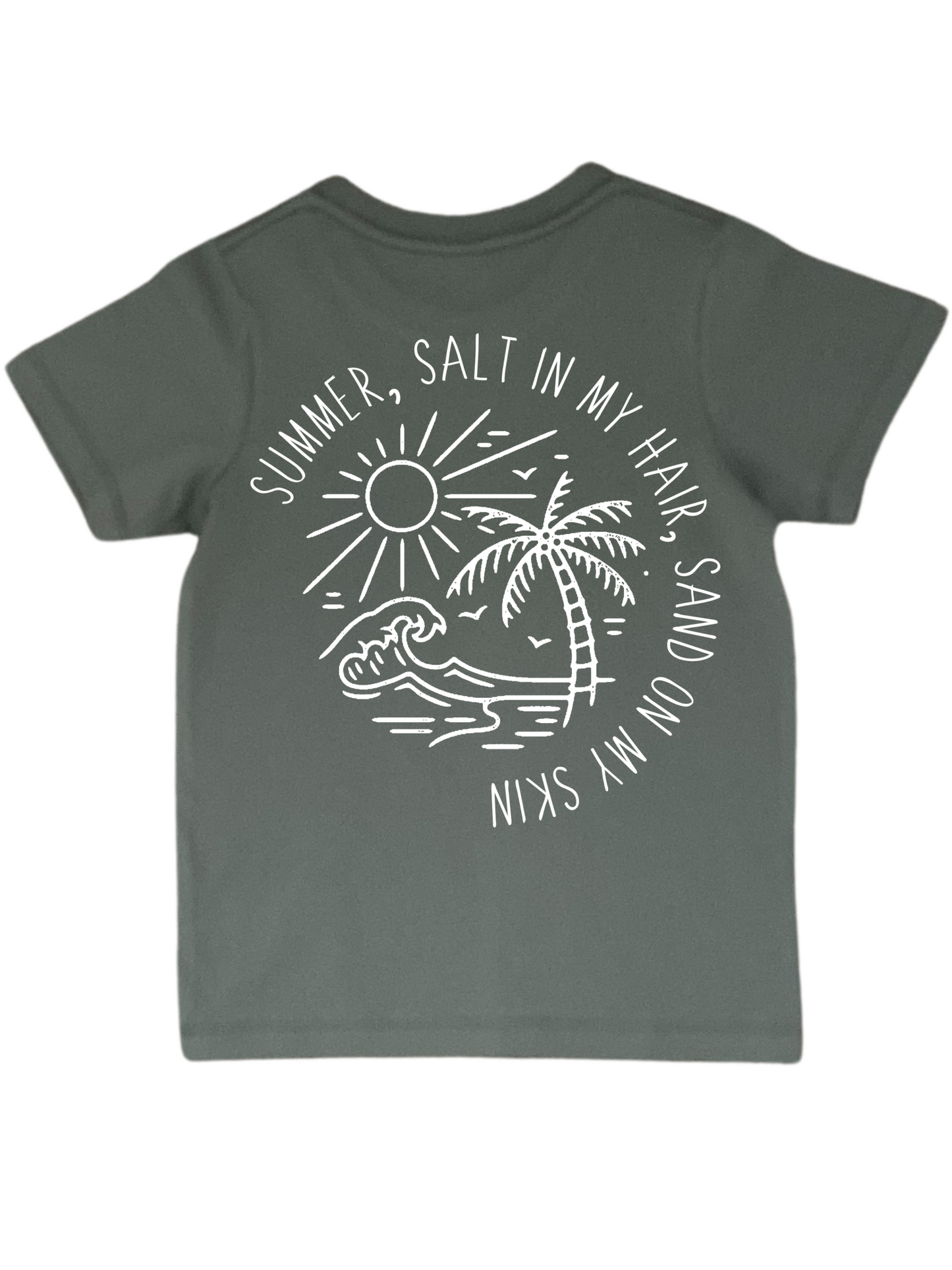 SUMMER, SALT IN THE HAIR. TEE