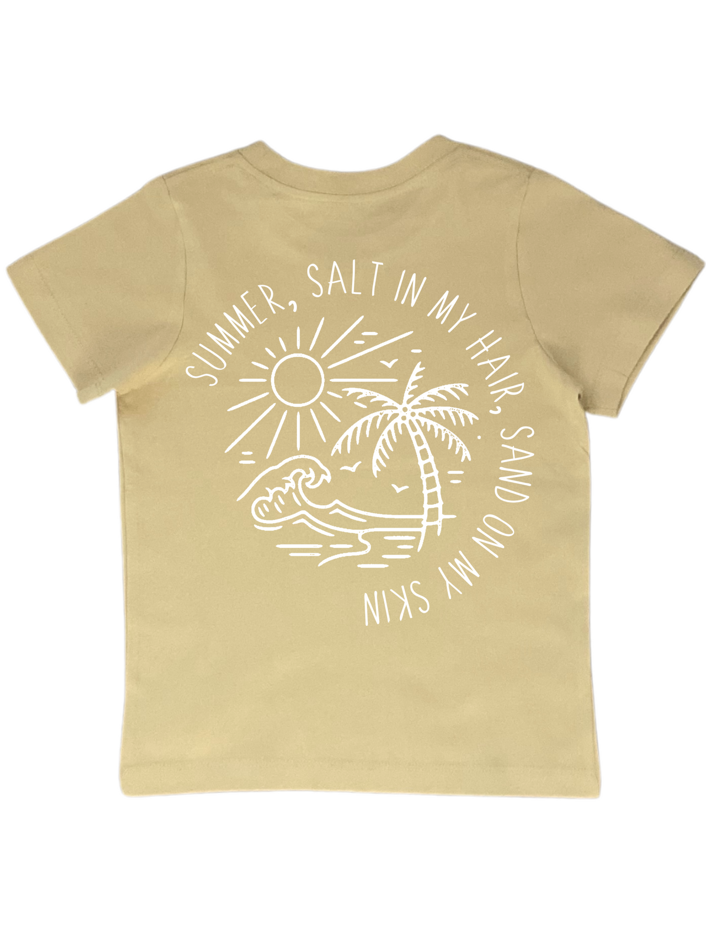 SUMMER, SALT IN THE HAIR. TEE