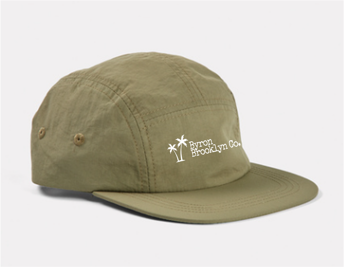 KHAKI 5 PANEL HAT