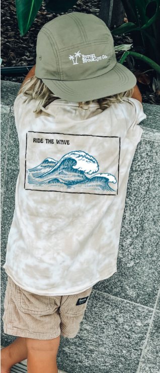 RIDE THE WAVE (SANDY BEACH TIE DYE)