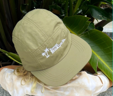 KHAKI 5 PANEL HAT