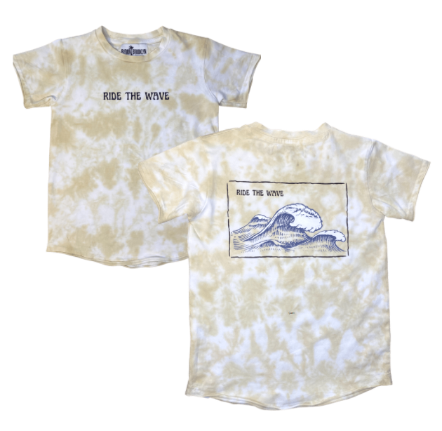 RIDE THE WAVE (SANDY BEACH TIE DYE)