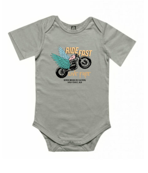 RIDE FAST LIVE FREE ONSIE